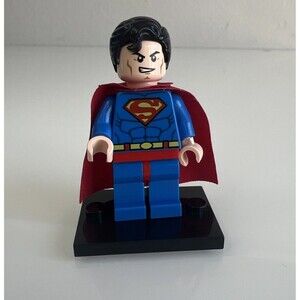 Lego DC Superman Minifigure Sh003 From Set 6862 Superman Vs Power Armor Lex